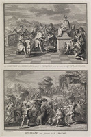 KG 11884
          <br/>
          Afgoderij: Mexico, De Mexicaanse boodschapper Quetzalcouatl & de God van de Jacht
          <br/>
          <em>Picart, Bernard (1673-1733)</em>